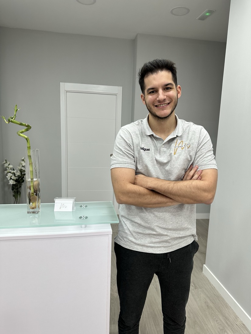 Miguel Otero, fisioterapeuta y osteópata